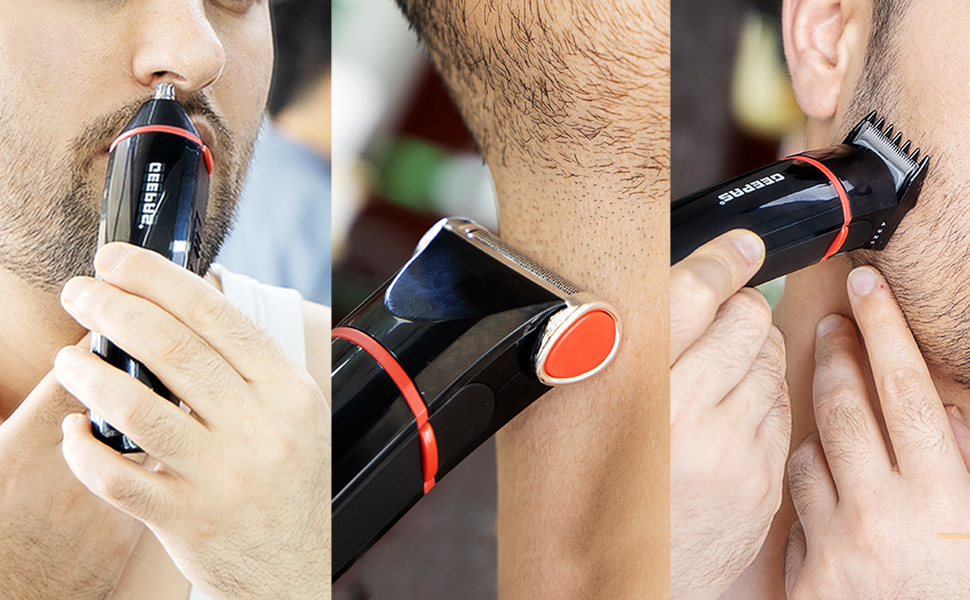 Geepas 7 In 1 Rechargeable Grooming Kit 1X20
