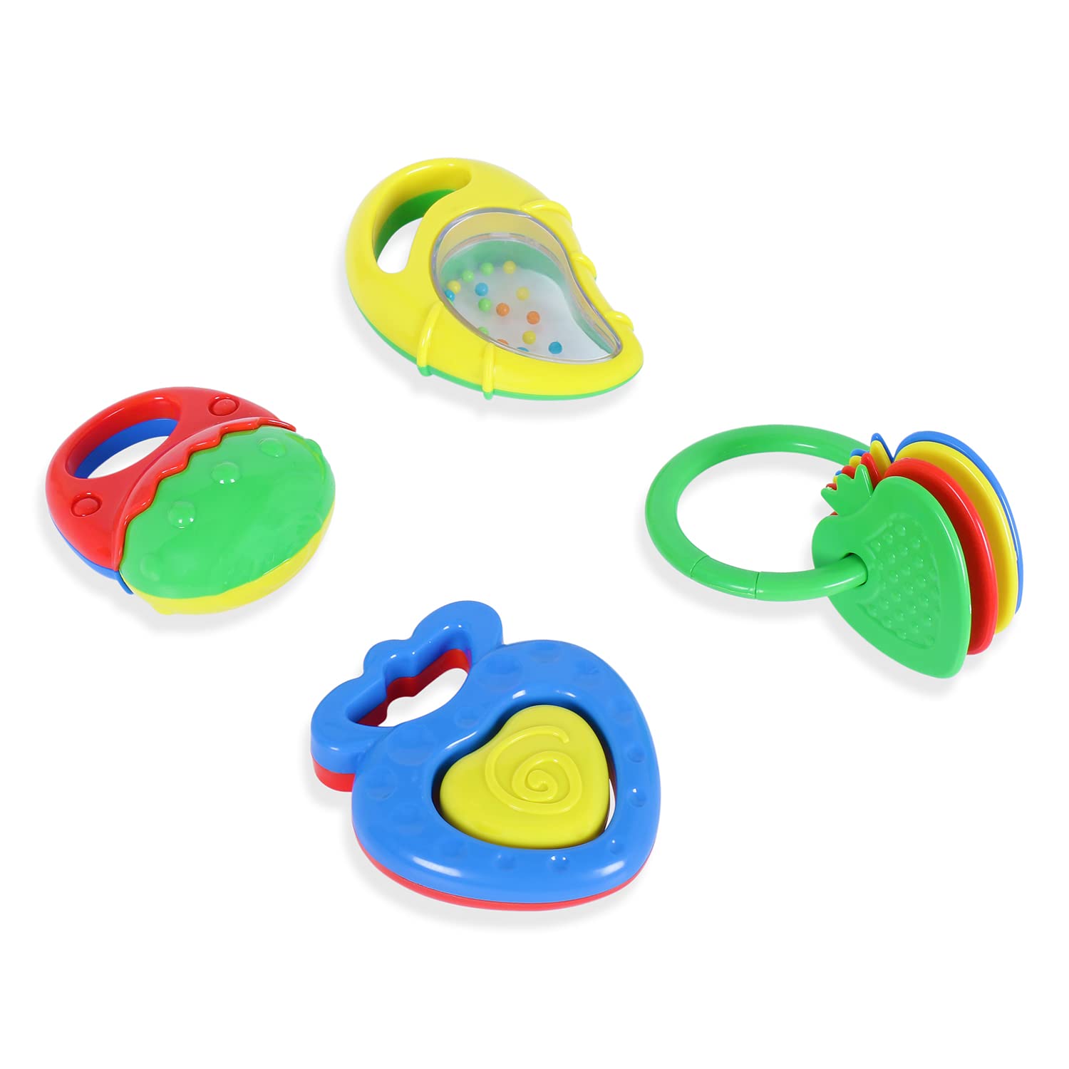 Simba Abc Rattle With Teething Parts, 2-Ass.