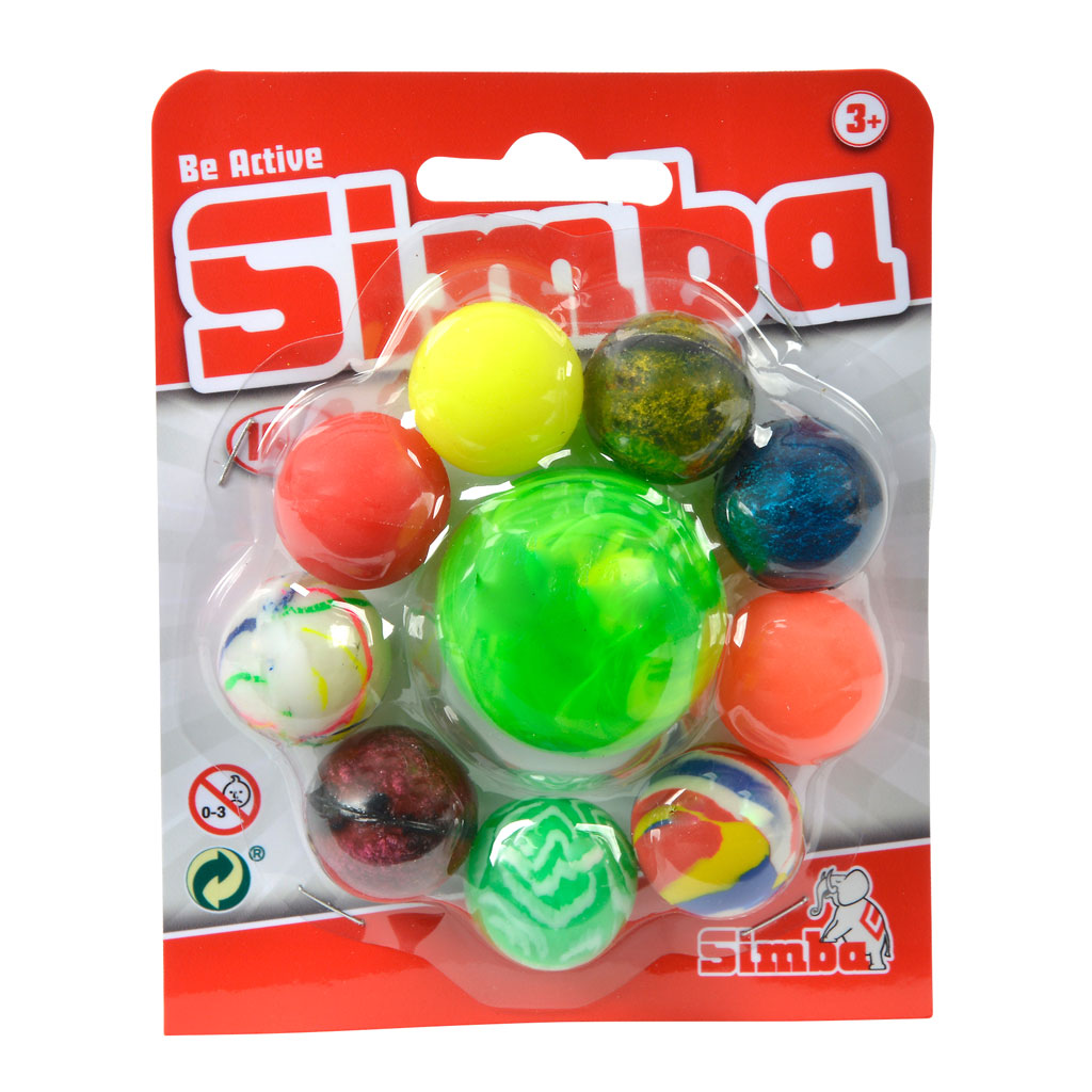 Simba Bouncing Balls Set 10 Pcs.