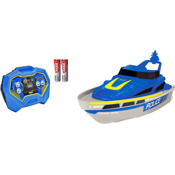 Dickie Rc Police Boat, Rtr