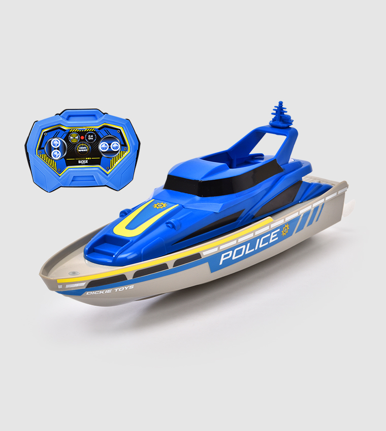 Dickie Rc Police Boat, Rtr
