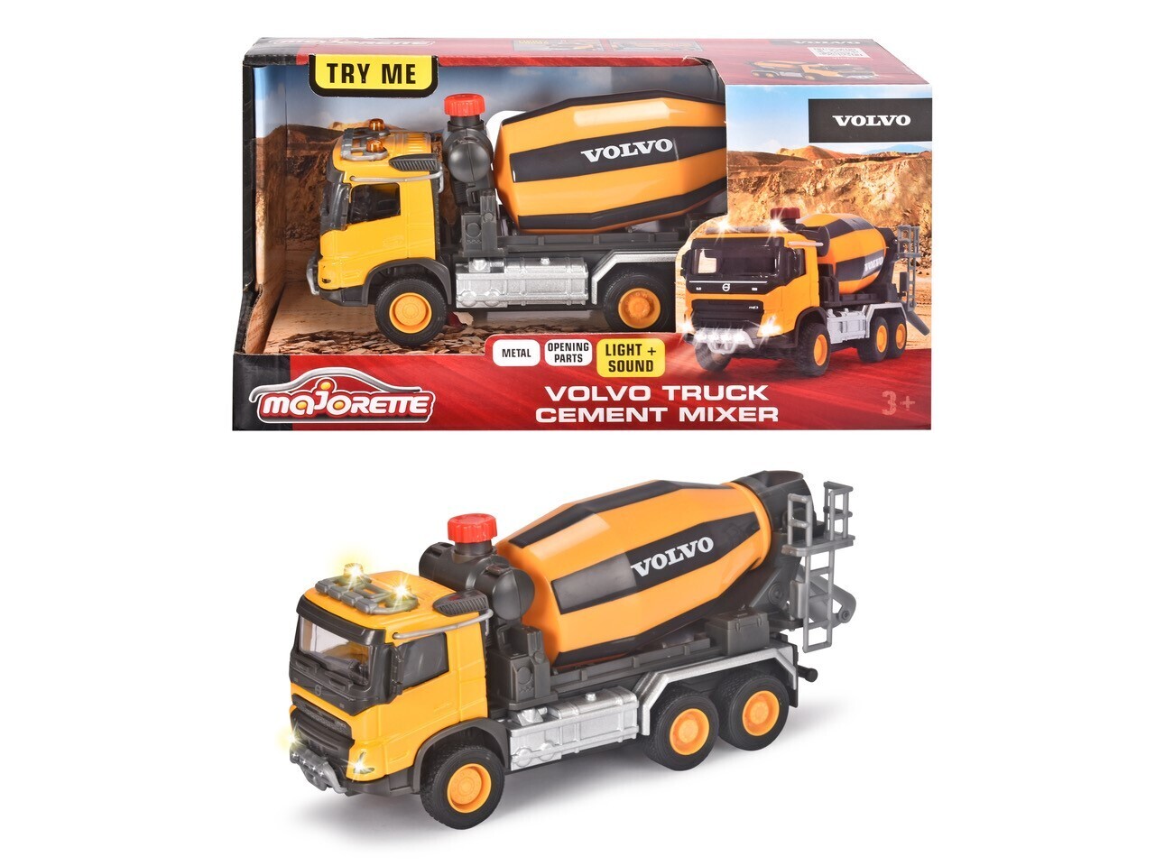 Majorette Volvo Fmx Mixer