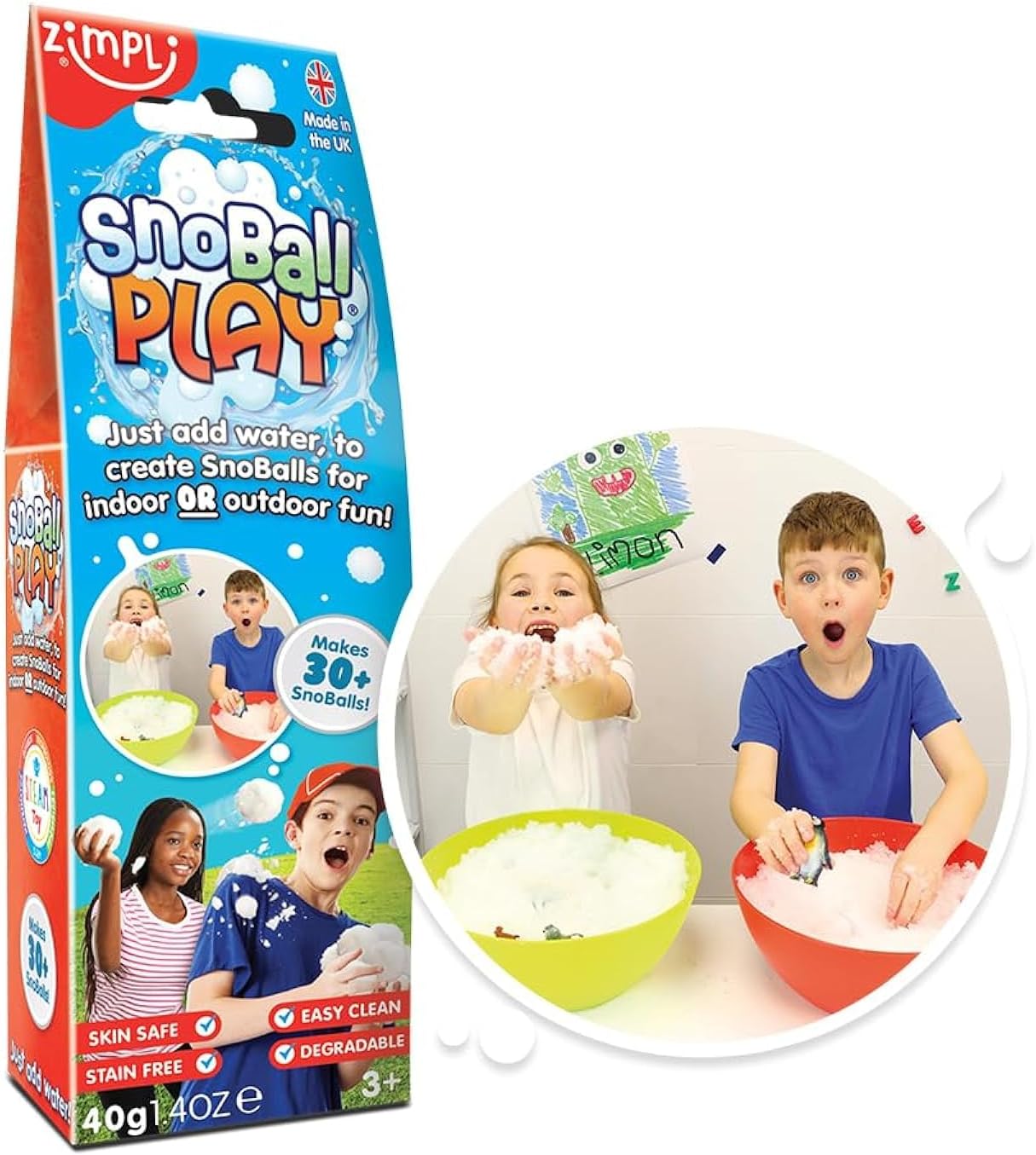 Zimpli Kids Snoball Play- 40G