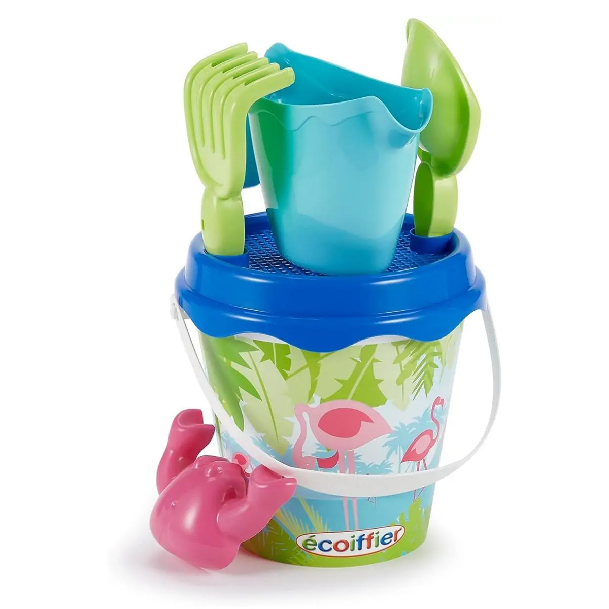 Ecoiffier Garnished Holidays Bucket 17Cm Ecoiffier Garnished Holidays Bucket 17Cm