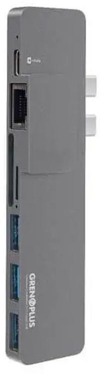 Grenoplus Expandable Ii C 2 Combo Hub 8 In 1 - Grey