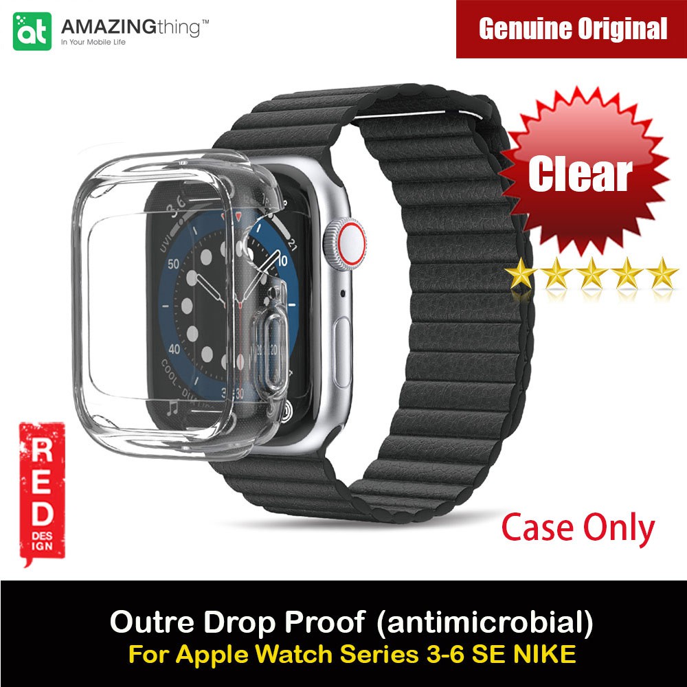 Uniq Garde Hybrid Apple Watch Series 4 Case With Screen Protection (40Mm) - Dove(Clear)