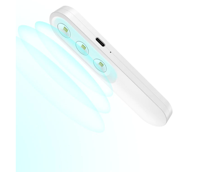 Uniq Lyfro Beam Portable Handheld Uvc Led Disinfection Wand - White
