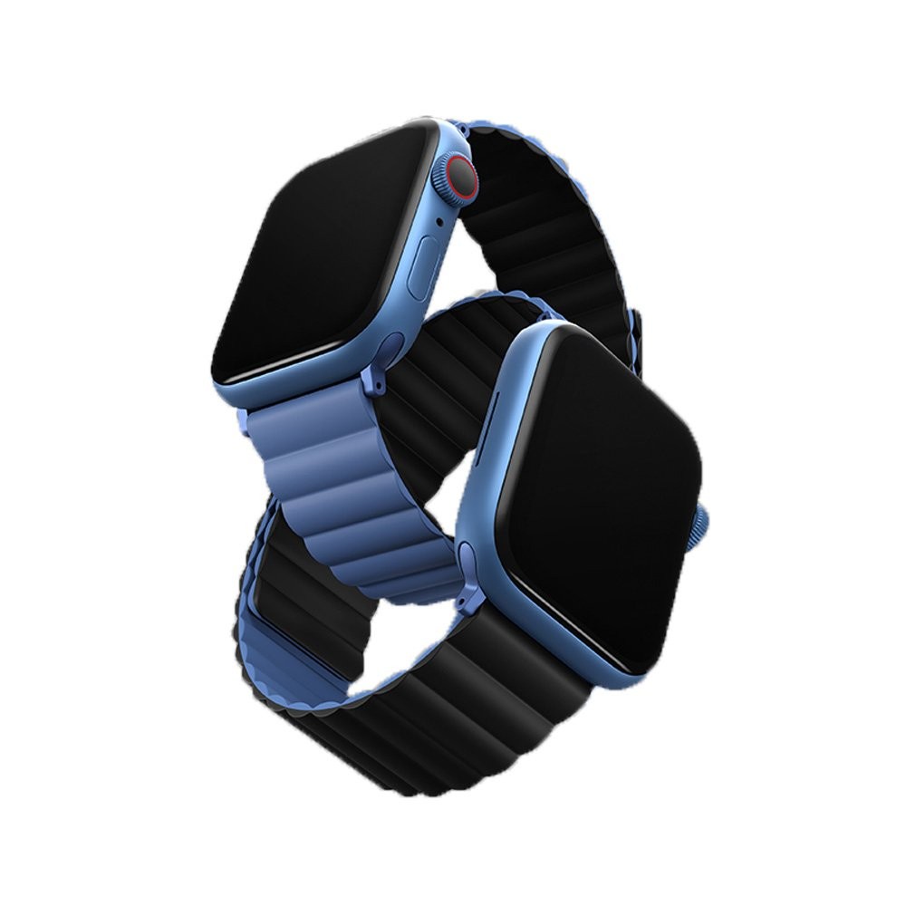 Uniq Revix Reversible Magnetic Apple Watch Strap 41/40/38Mm Arctic(White/Blue)