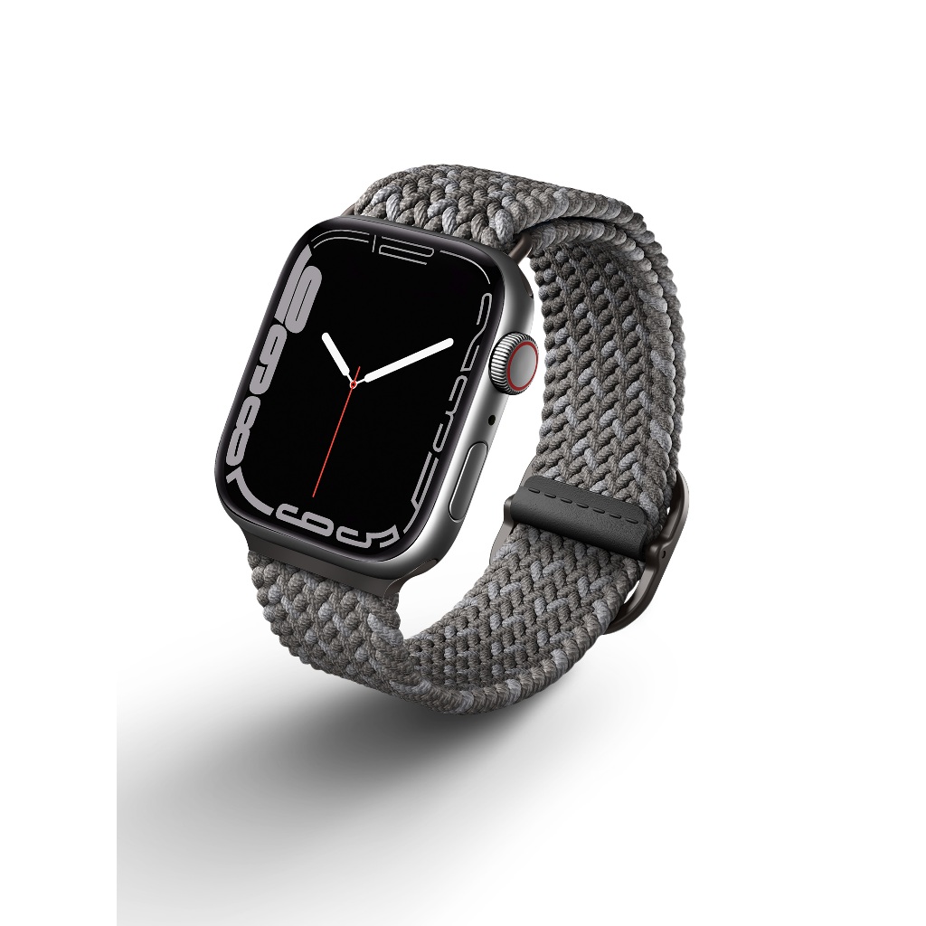 Uniq Aspen Designer Edition Braided Apple Watch Strap 45/44/42Mm - Obsidian Blue (Obsidian Blue)