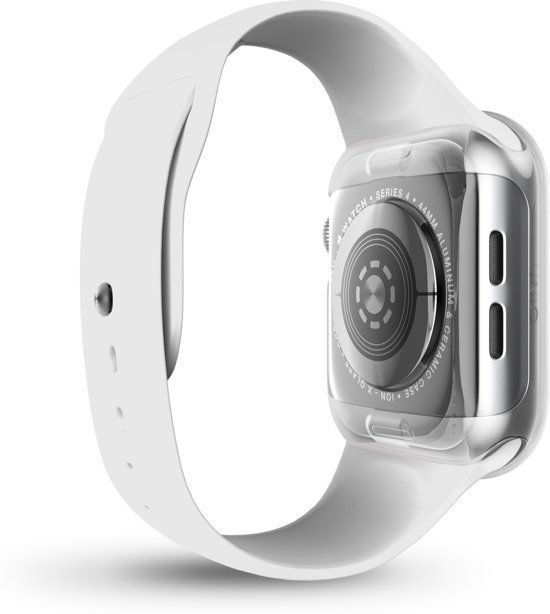 Uniq Garde Hybrid Watch Case With Screen Protection 45Mm - Dove (Clear)