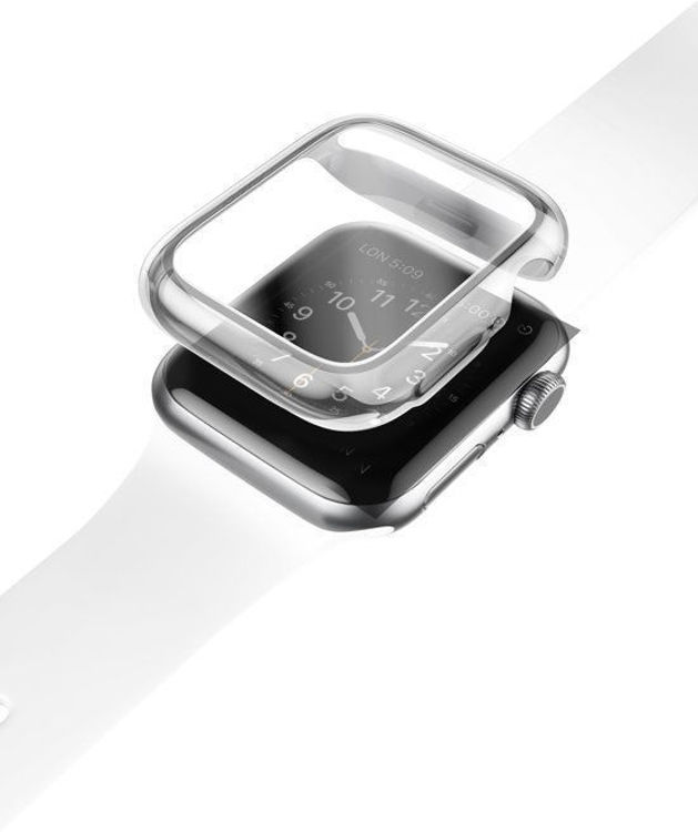 Uniq Garde Hybrid Watch Case With Screen Protection 45Mm - Dove (Clear)