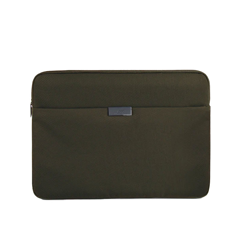 Uniq Bergen Protective Nylon Laptop Sleeve (Up To 14) - Olive Green (Olive Green)