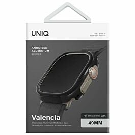 Uniq Valencia Watch Case For Apple Watch Ultra 49Mm - Midnight (Black)