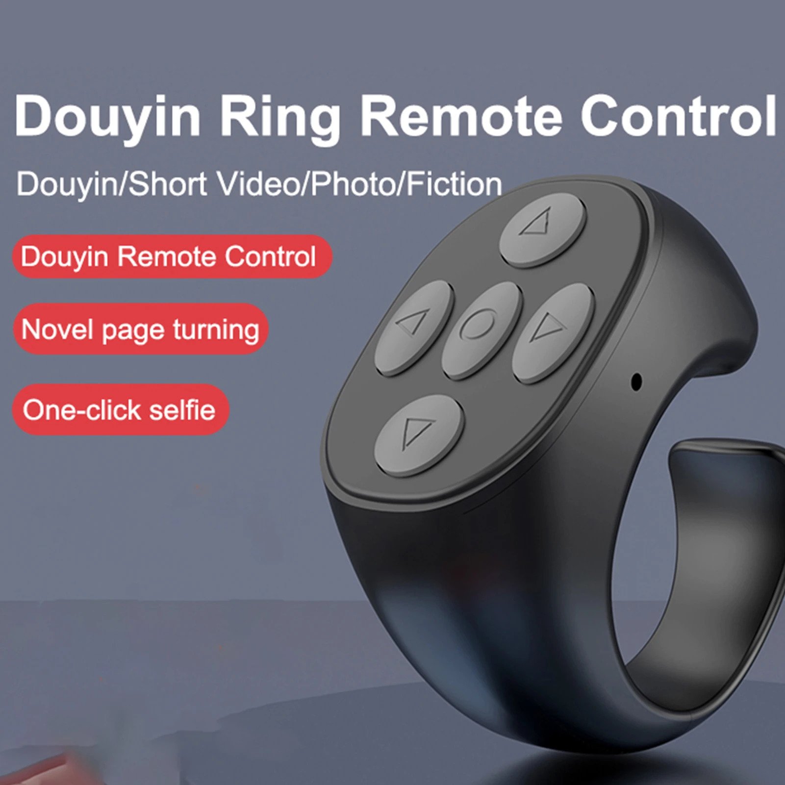 Jx - 05 Mobile Phone Bluetooth Ring Remote Control Jx-05 ( B )