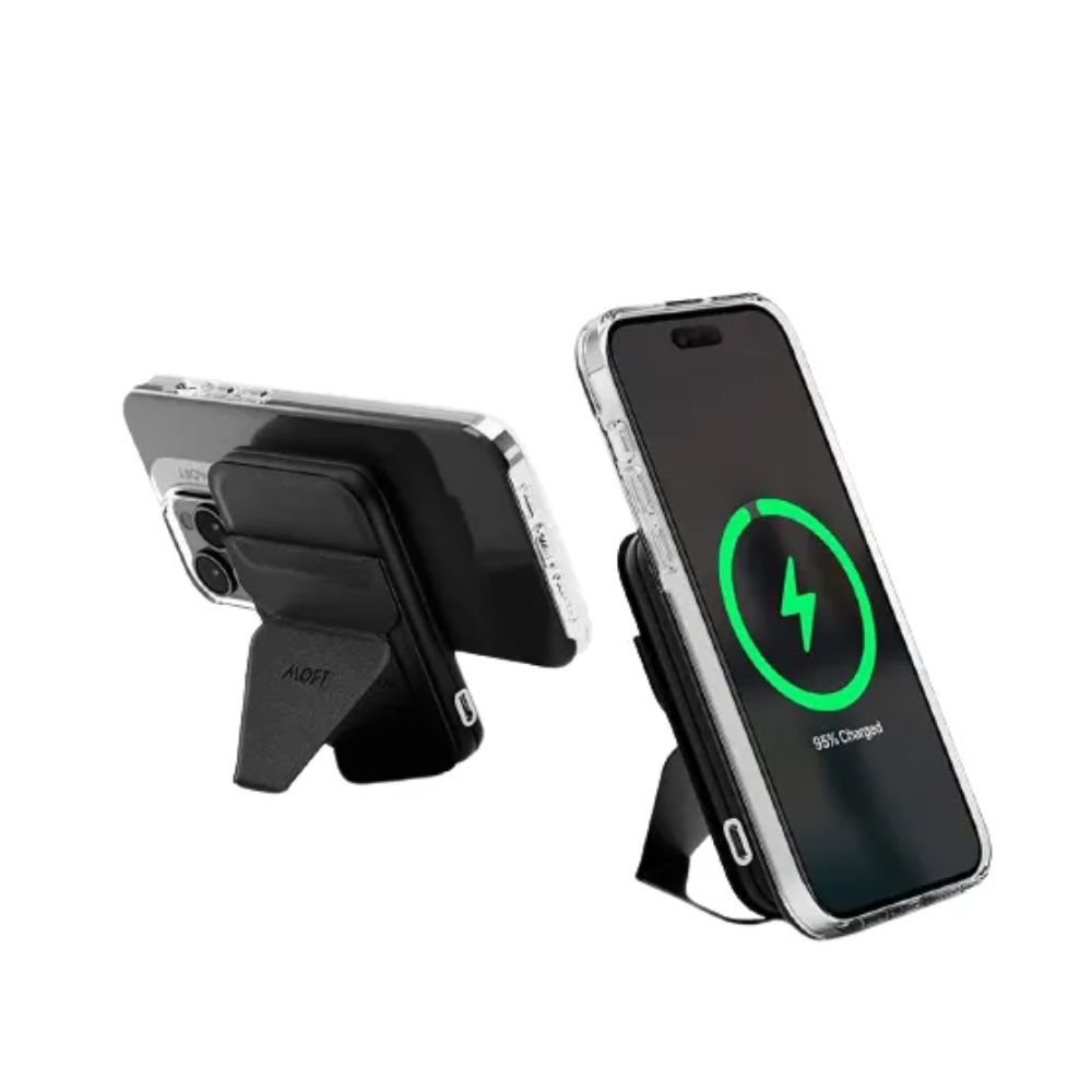 Moft Magsafe Battery Pack & Stand Set Black