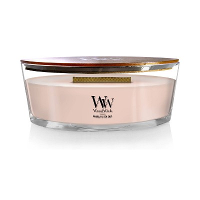 Woodwick Ellipse Jar Vanilla & Sea Salt