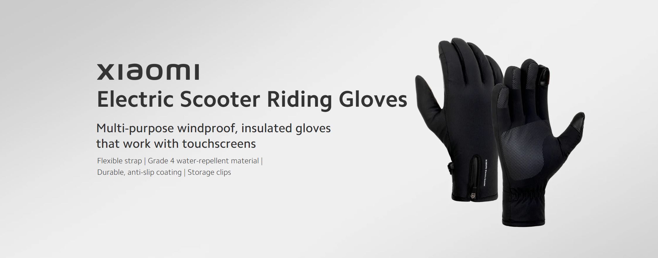 Mi Electric Scooter Riding Gloves L