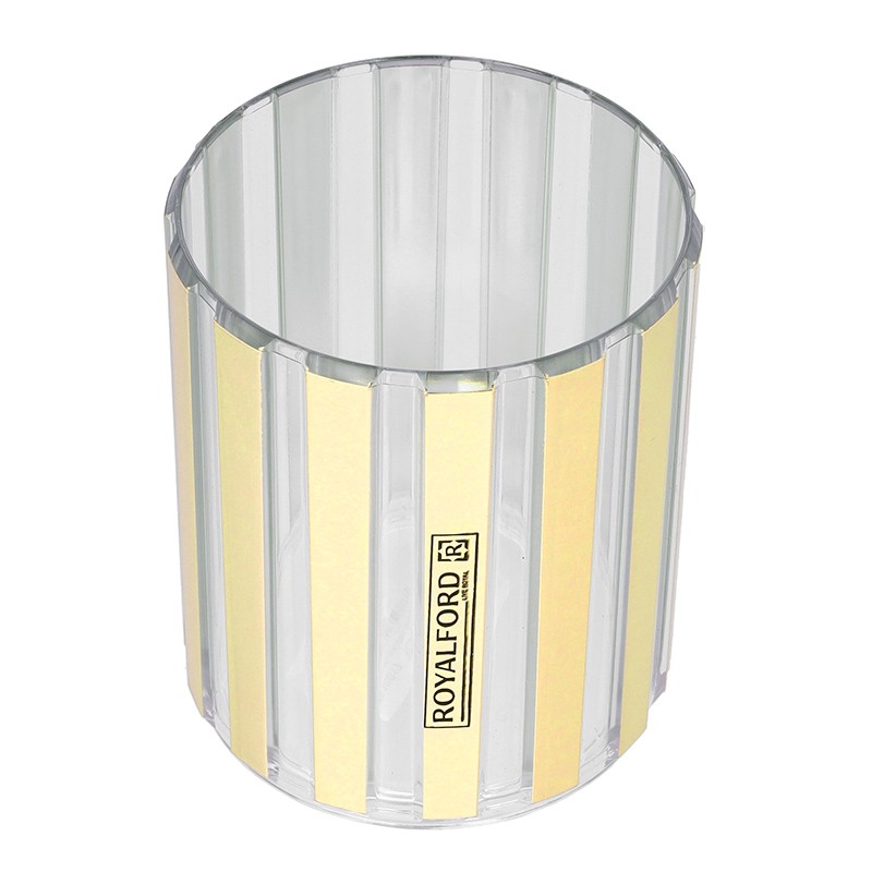 Royalford 750Ml Aqua Gold Airtight Cansiter1X36