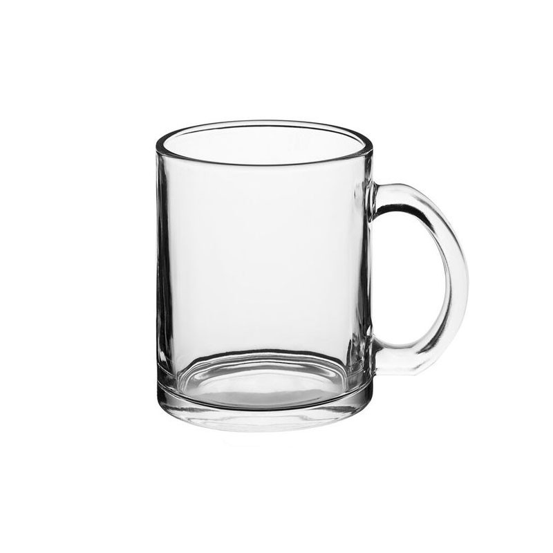 Royalford 3Pc Glass Mug With Handle(235Ml)1X16