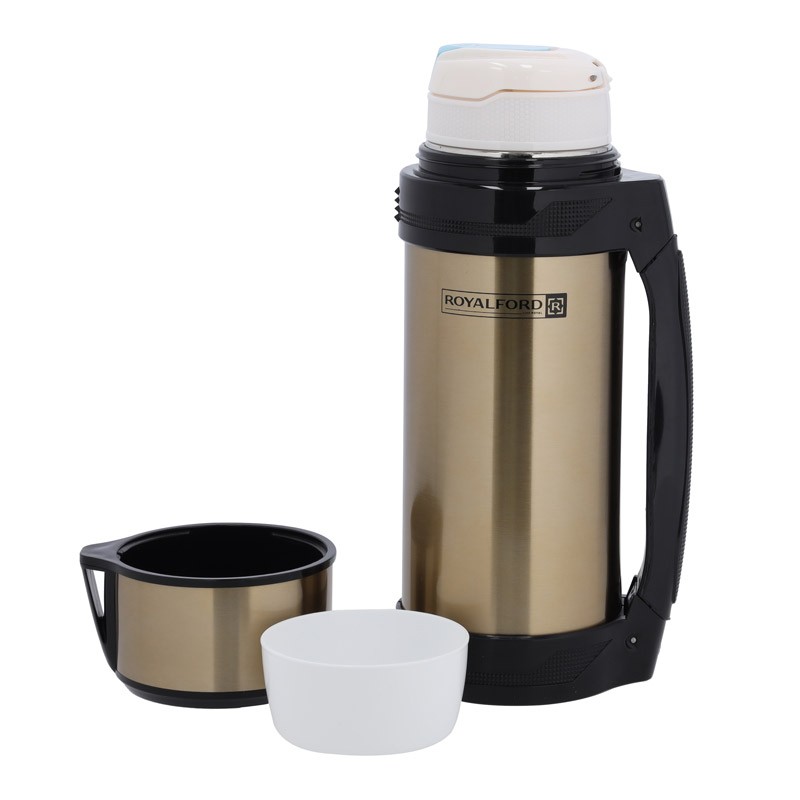 Royalford Ss Vacuum Travel Bottle 1800Ml 1X12
