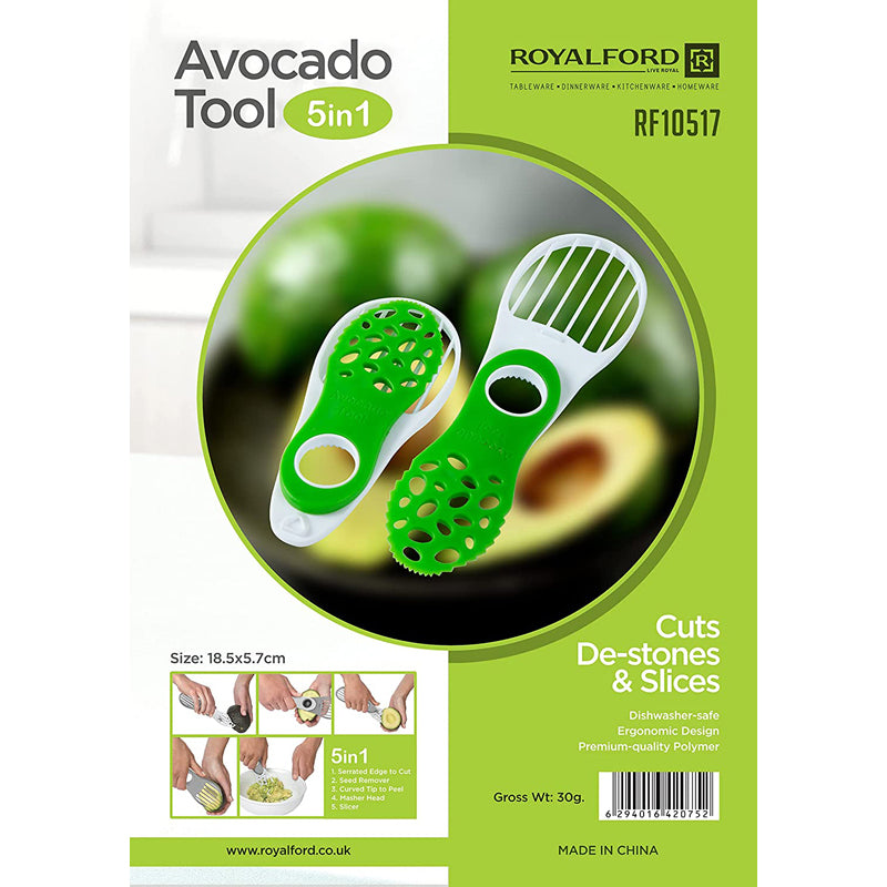 Royalford 5In1 Avocado Tool 1X144