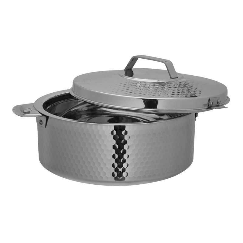 Royalford Reeva Hammered Ss Hot Pot 5000Ml1X6