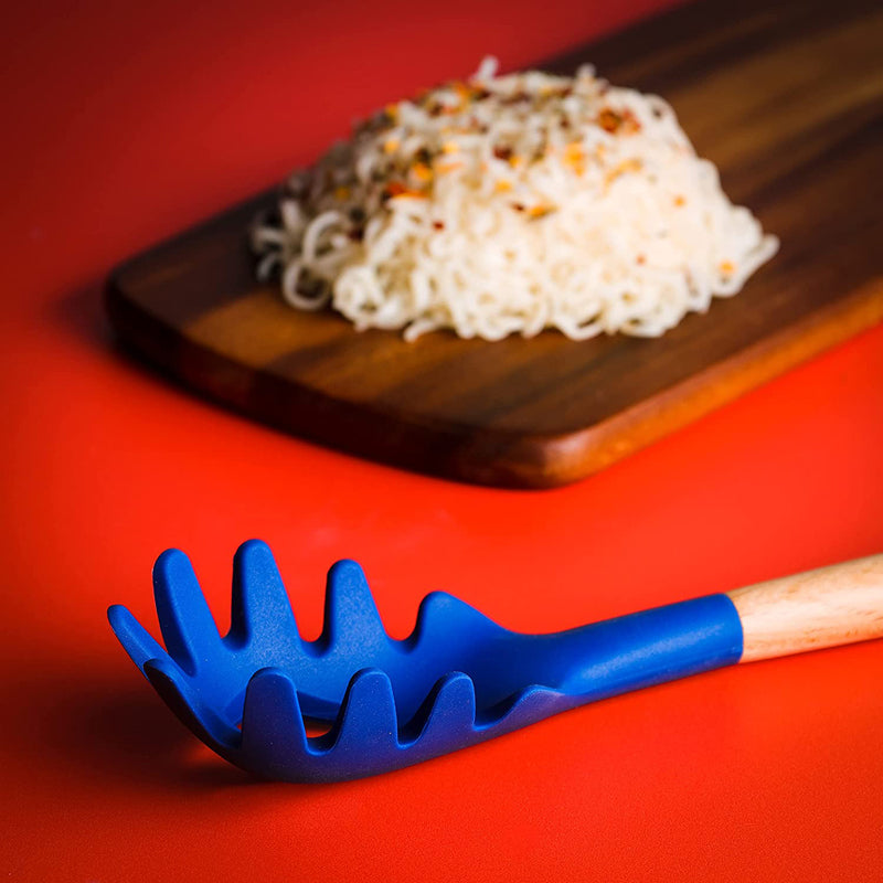 Royalford Silicone Spaghetti Server-Blue1X100