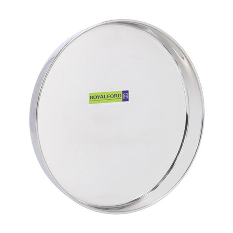 Royalford Stainless Steel Rice Plate 25Cm 1X36