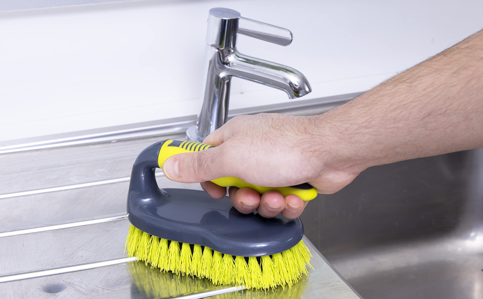 Royalford Floor/ Dish Brush/Green+Grey 1X48