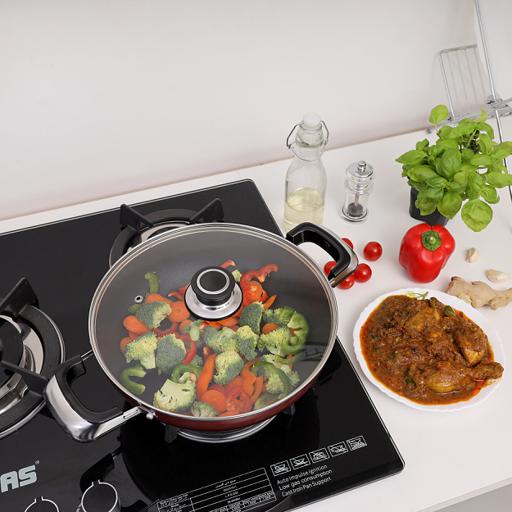 Royalford Non Stick Wok Pan 30 Cm 1X8