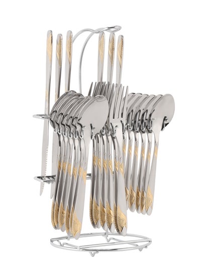 Royalford 25Pcs Ss Cuttlery Set1X12