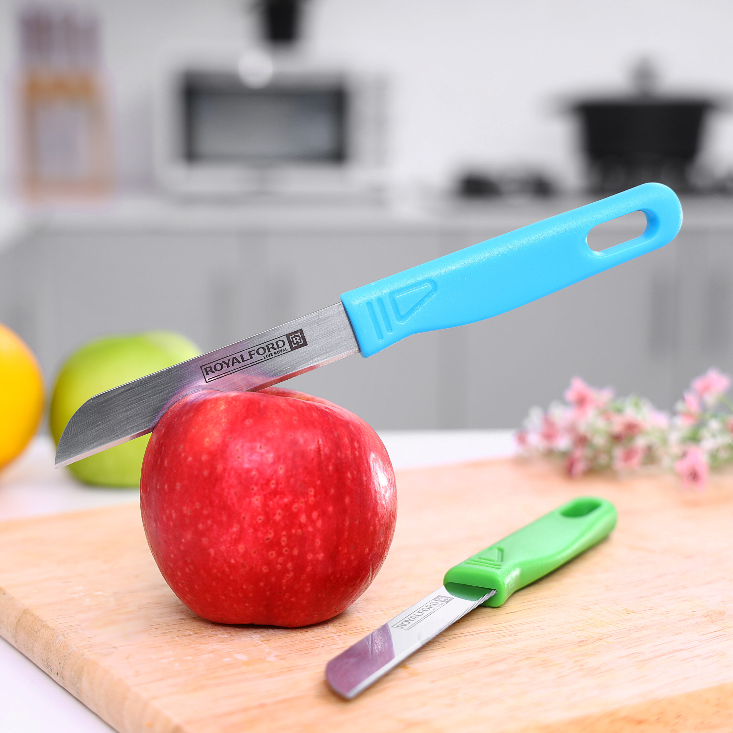Royalford 2 Pcs Paring Knives Set 1X144
