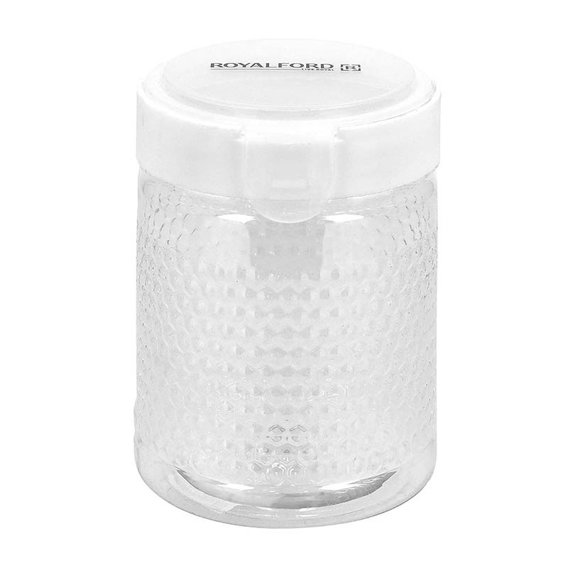 Royalford Recipient Canister 0.4L/Round 1X48