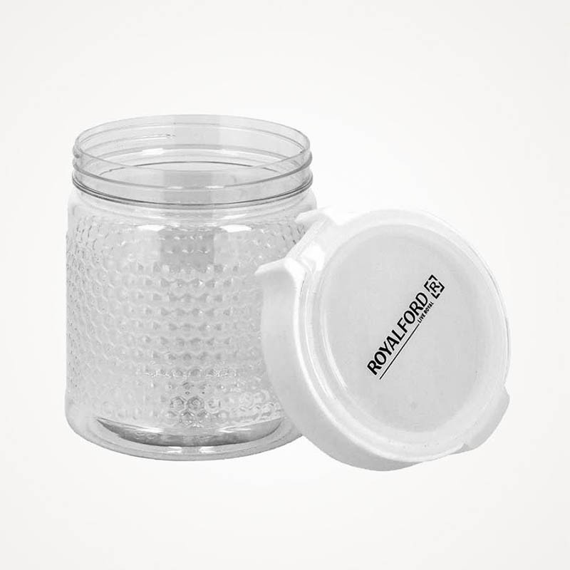 Royalford Recipient Canister 0.4L/Round 1X48