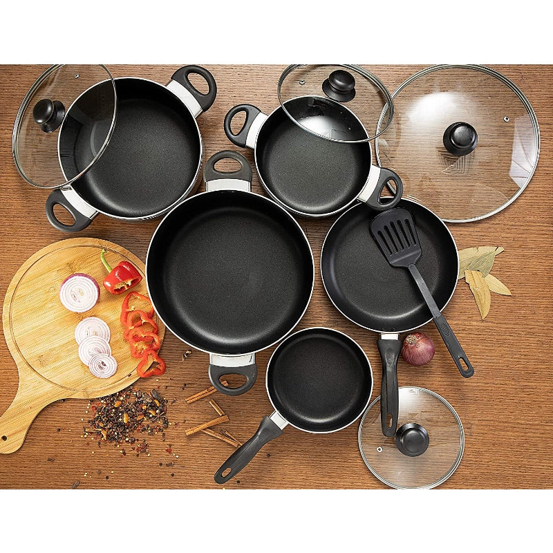 Royalford 10Pc Non Stick Cookware Set1X2 Royalford 10Pc Non Stick Cookware Set1X2