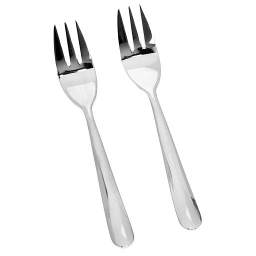 Royalford 2Pcs Set Dessert Fork 1X72