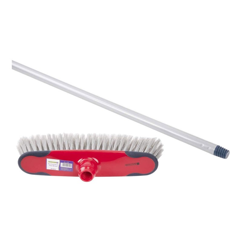 Royalford Floor Broom With Stick(Red&Blue)1X24