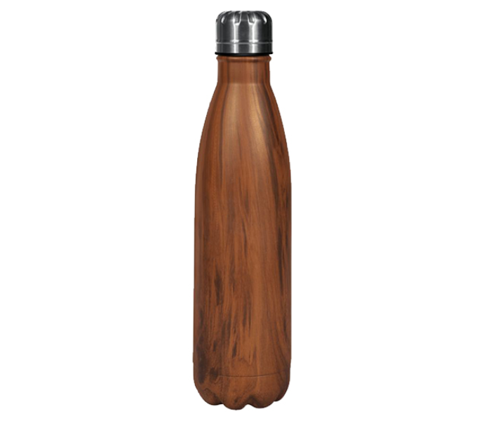 Royalford 500Ml Ss Marble Vacuum Bottle/Brown 1X24