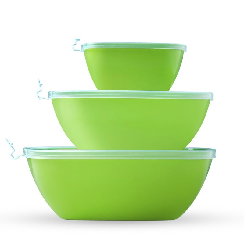 Royalford 3Pc Set 400Ml Bamboo Fiber Cup 1X32