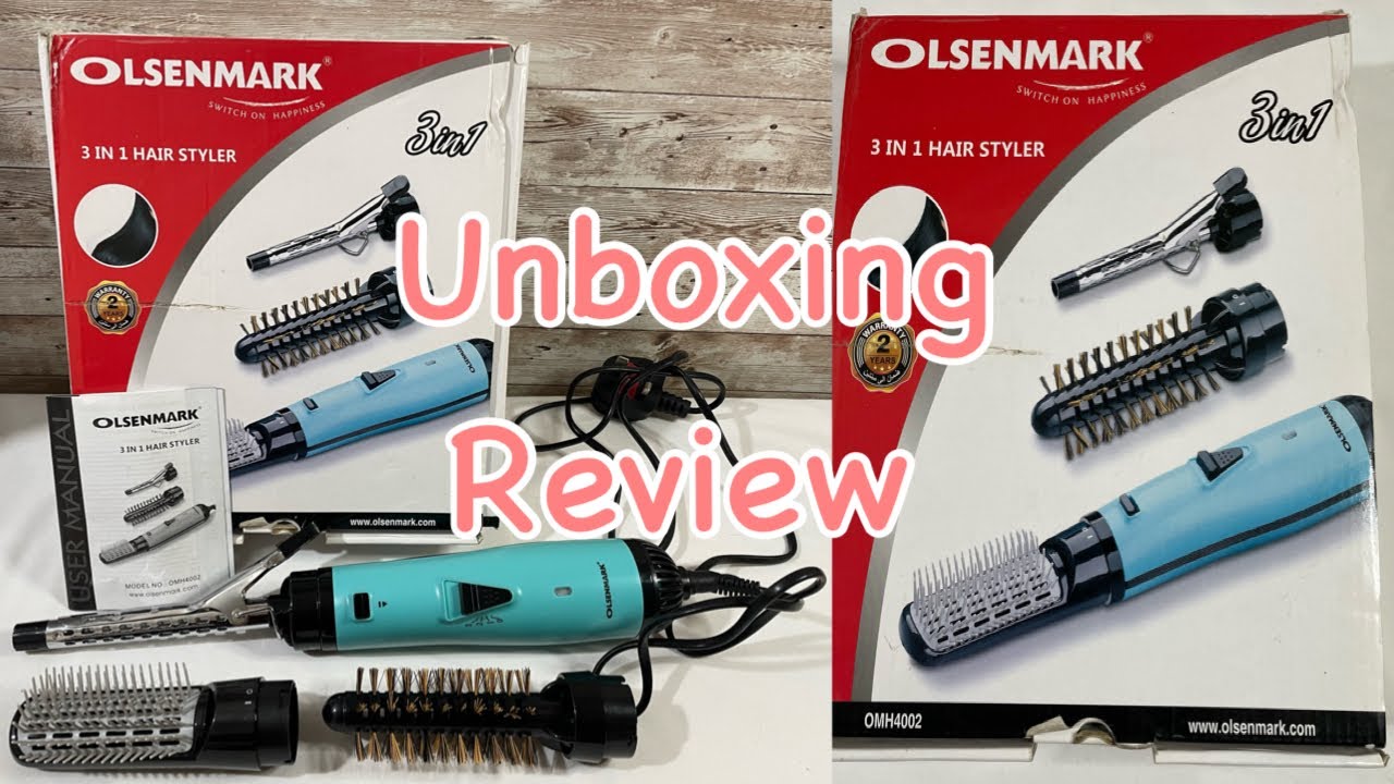 Olsenmark 3In1 Professional Hair Styling Kit 1X6