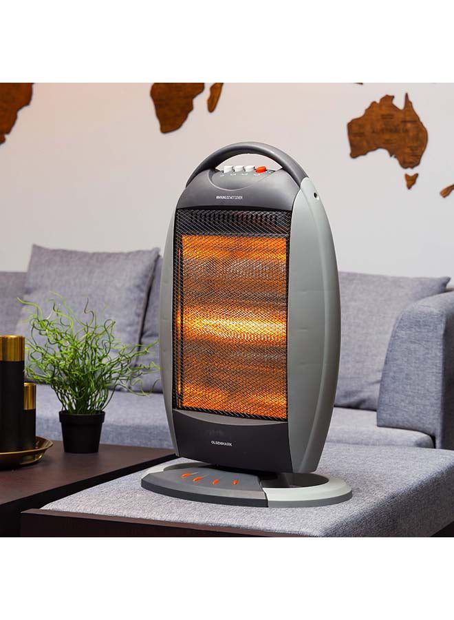 Olsenmark Halogen Heater/Safty Tip/1200W 1X1
