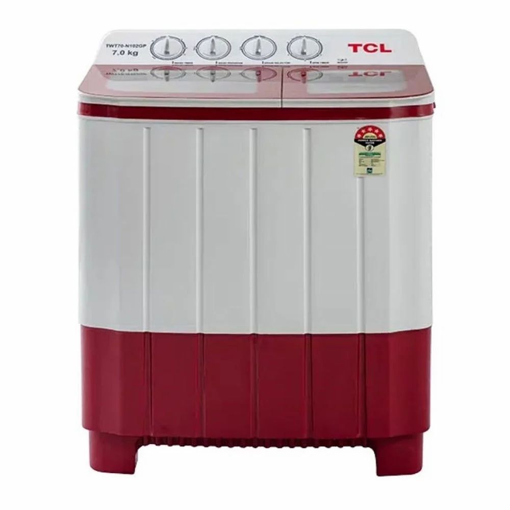 Tcl 7 Kg Front Load Washing Machine Silver Color 1000 Rpm