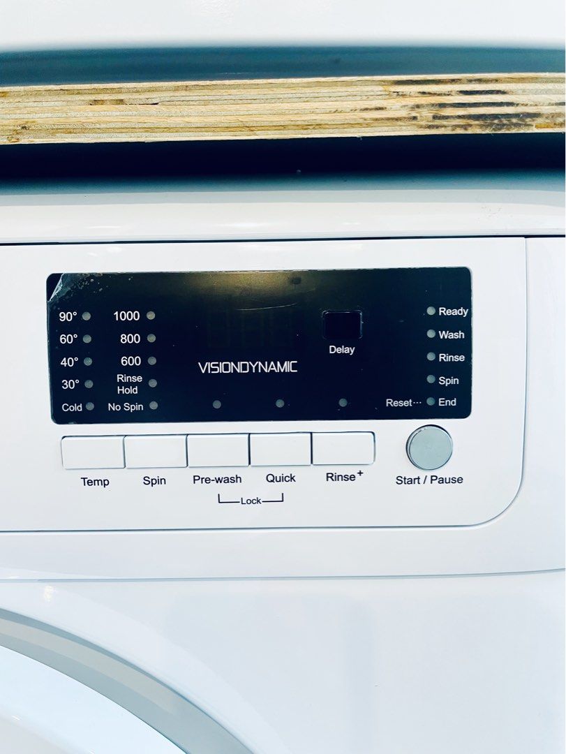 Ignis 7 Kg Front Load Washer 1000Rpm, Silver Color 15 Wash Prgrm, Size : 85X60X53 Made Turkey