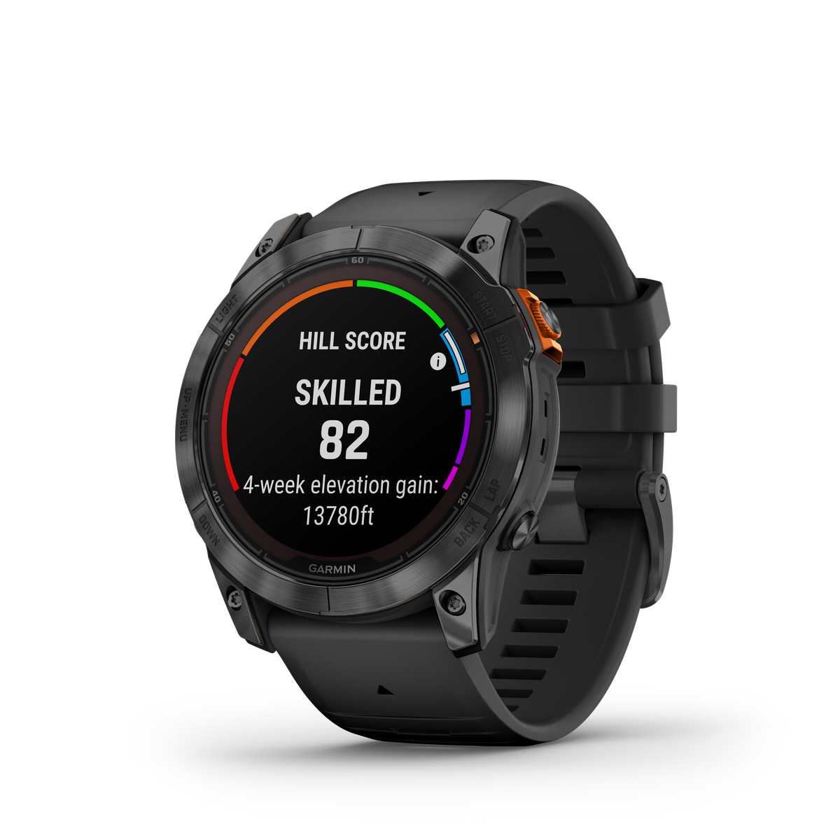 Garmin Fenix 7X Pro Sol, Slate Gray Stl W/Black Bnd, Emea/ Aus/ Nz/ Afr 010-02778-01