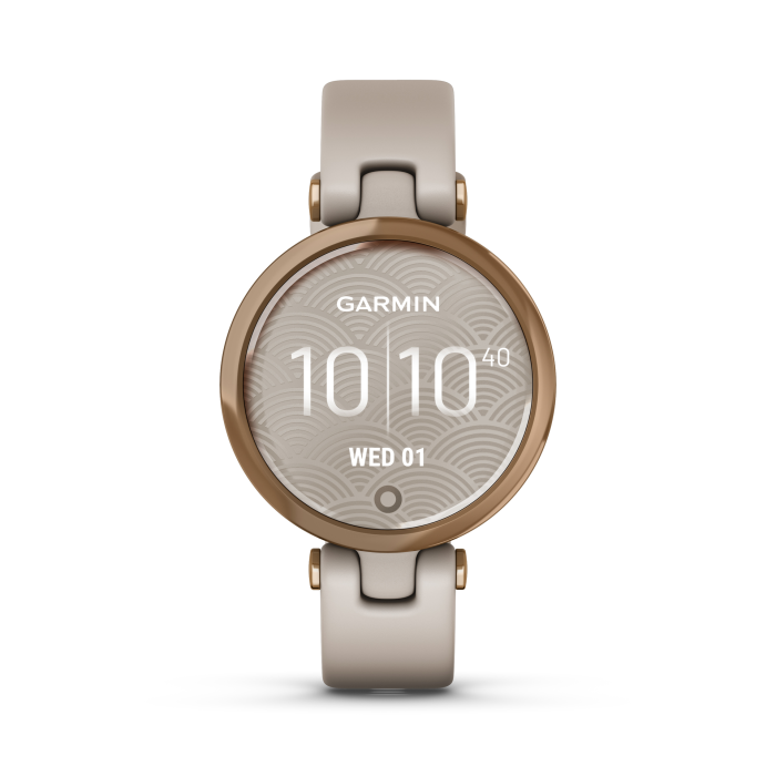 Garmin Lily Emea Rose Gold Lightsand Silicone 010-02384-11