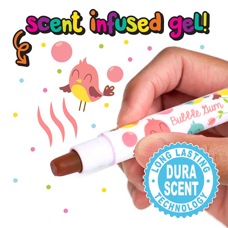 Scentco Sketch And Sniff Gel Crayons Pack Of 5