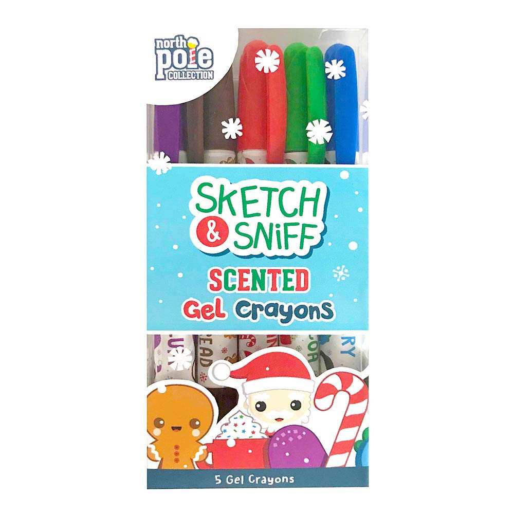 Scentco Sketch And Sniff Gel Crayons Pack Of 5