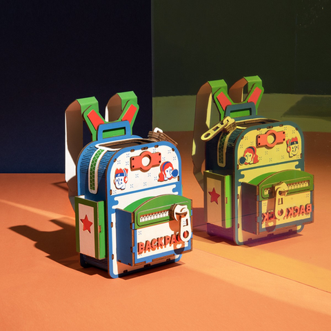 Robotime Backpacker Pen Holder