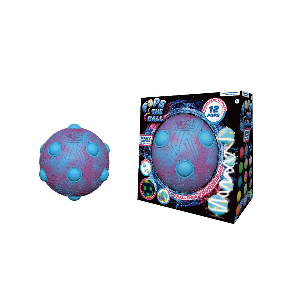 Pops The Ball - Standard 11Cm Size -Launch Part 1 - Colour Box Packing Pops The Ball - Standard 11Cm Size -Launch Part 1 - Colour Box Packing