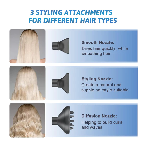 Bolt Hair Dryer Silver